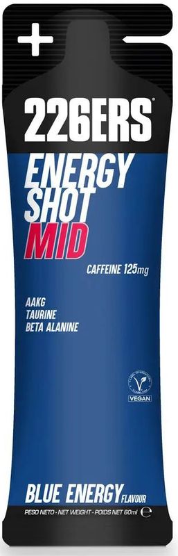 226ERS - Stick Energy Shot Zero - Energiedrank met Cafeïne - 60 ml - 24 Stuks