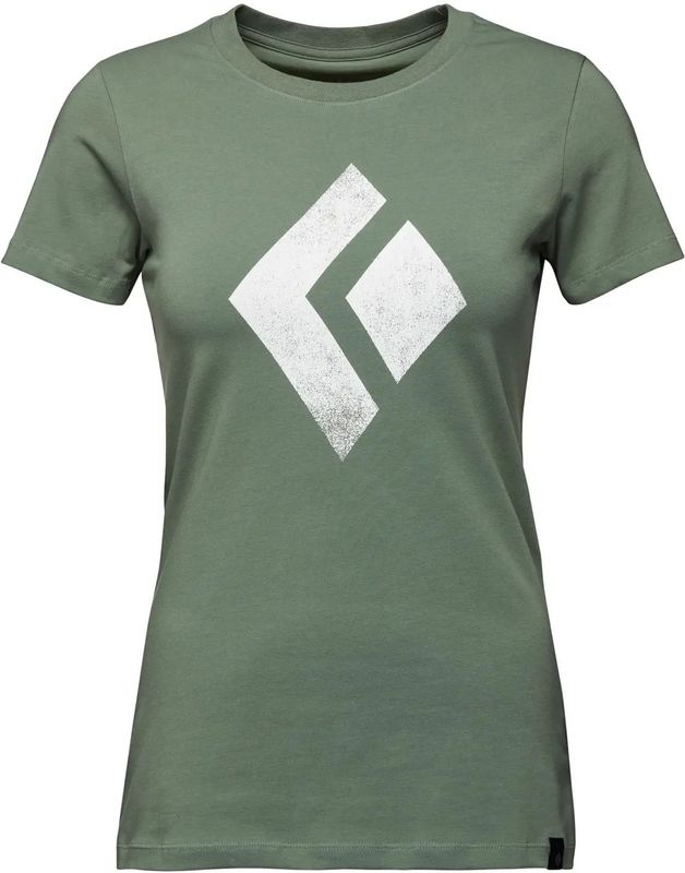 Dames-T-shirt Black Diamond Chalked Up