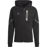 adidas - Designed for Gameday - Sweatshirt - Met Capuchon - Volledige Rits