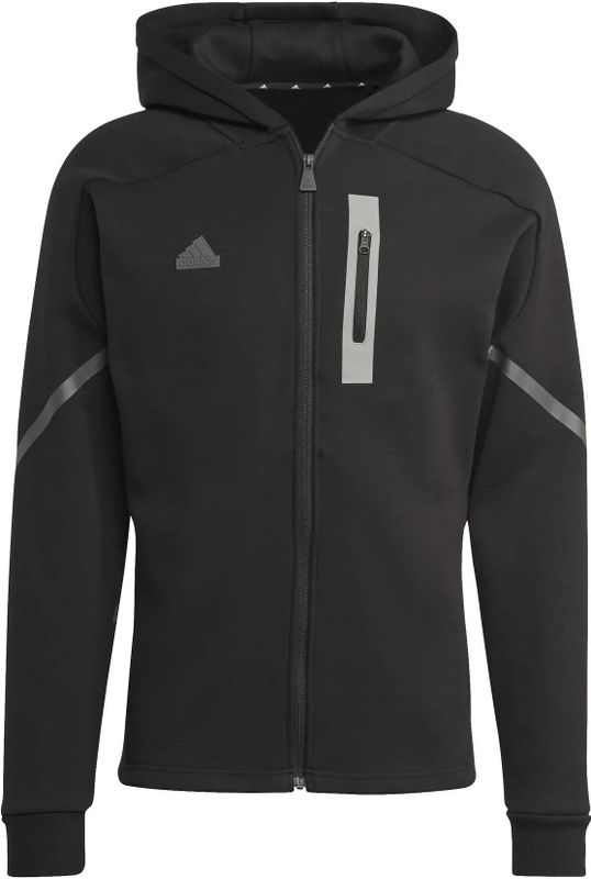 adidas - Designed for Gameday - Sweatshirt - Met Capuchon - Volledige Rits