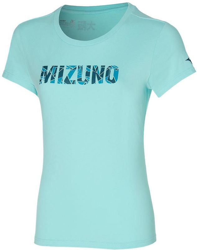 Mizuno - Athletic - Dames T-shirt - Zacht Katoen