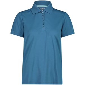 CMP - Damespolo - Effen Piqué - Ademend - Anti-UV Behandeling - Knoopsluiting