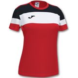 Joma - Crew IV - Sportshirt - Dames - Korte Mouwen - Ronde Kraag - Polyester