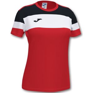 Joma - Crew IV - Sportshirt - Dames - Korte Mouwen - Ronde Kraag - Polyester