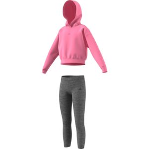 adidas - Trainingspak - Zwart - Fleece/Katoen