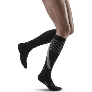 CEP - Cold Weather Socks - Compressiekousen - Zwart - Merinowol