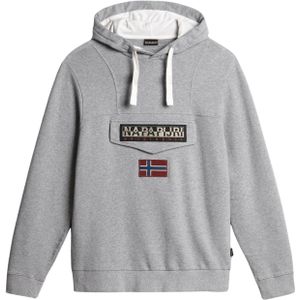 Napapijri - Burgee - Hooded Sweatshirt - Zwart - 100% Katoen