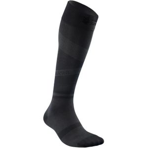 Up Recovery Sock - Zwart - Compressie - Anatomisch Comfort - Ademend