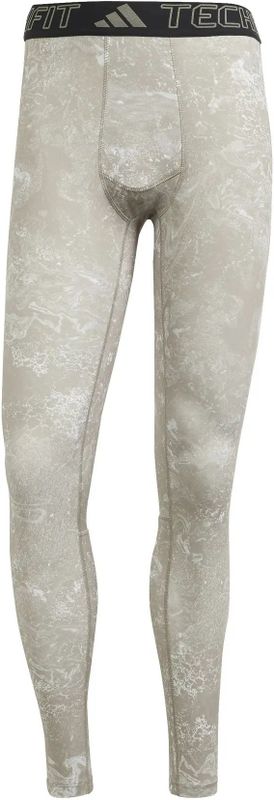 adidas - Techfit AOP - Legging - Trainingsbroek - Gedeeltelijk Gerecycled Materiaal