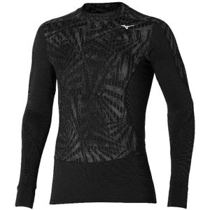 Mizuno - V. G4 - Thermoshirt - Zwart - Materiaal: Polyester