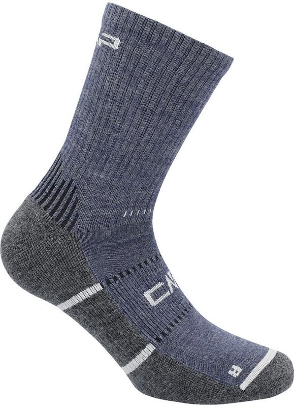 CMP - Merinowol Sokken - Tot aan de Kuit - Versterking van Schapenvacht onder de Voet