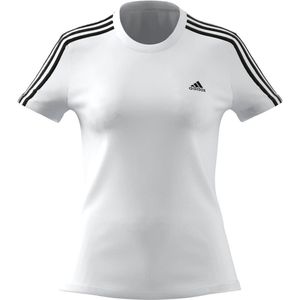 Dames-T-shirt adidas Essentials Slim 3-Bandes