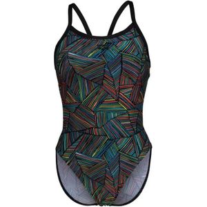 Arena - Overview Print - Dames Zwempak - 1 stuk - Chloorbestendig - MaxLife Eco-stof