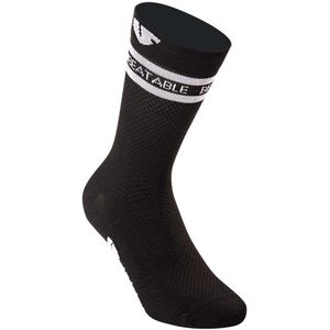 Under Shield - Technische Sokken - Wit en Zwart - Sportsokken - Hoogte 22 cm