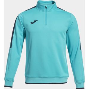Joma - Olimpiada - Sweatshirt - Zwart - Halve Rits