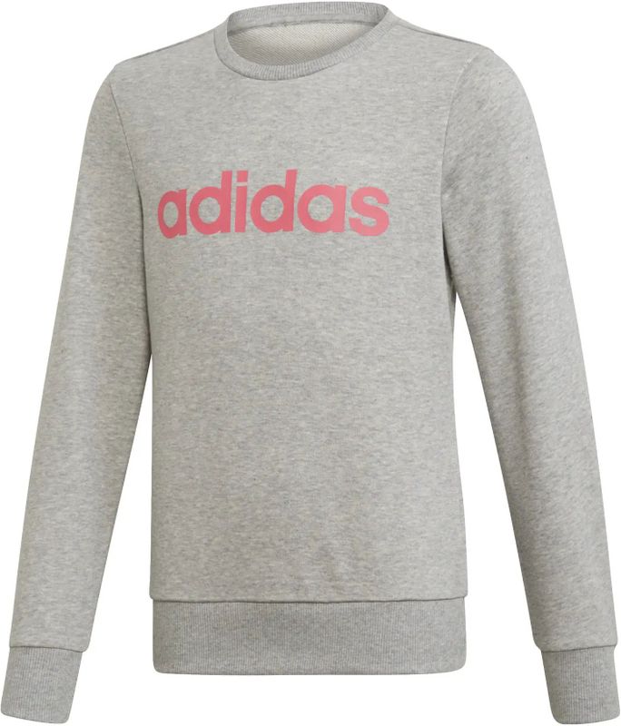 adidas - Linear - Damessweatshirt - Zwart - Aangesloten Pasvorm