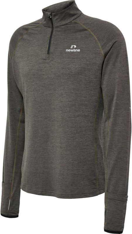 Newline - Pace - Sweater - 1/2 Rits - Gebreide Stof - Reflecterend Logo