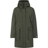 Didriksons - Thelma Parka - Lange Jas - Olijfgroen - 100% Polyamide