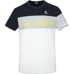 Le Coq Sportif - Saison 2 N°1 - T-shirt - Unisex - Korte Mouwen - 100% Katoen