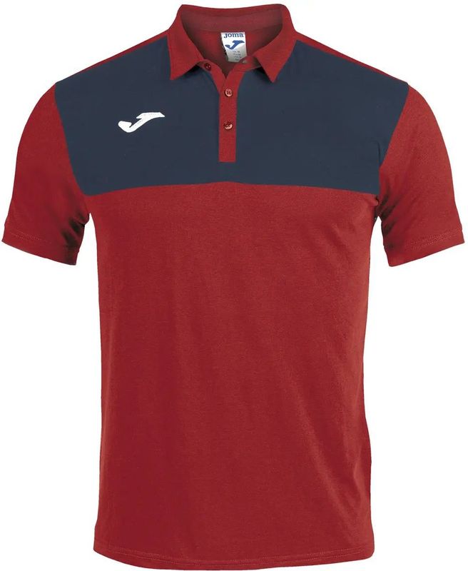 Joma - Winner - Poloshirt - Korte Mouwen - Tweekleurig - Geborduurd Logo