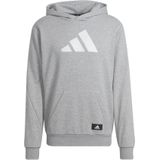 adidas - Future Icons Three Bar - Hooded Sweatshirt - Zwart