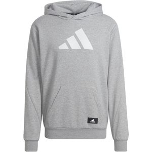 adidas - Future Icons Three Bar - Hooded Sweatshirt - Zwart