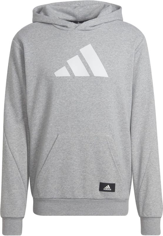 adidas - Future Icons Three Bar - Hooded Sweatshirt - Zwart