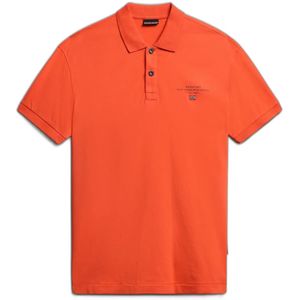 NAPAPIJRI Polo Elbas NP0A4GDL - Red tomato