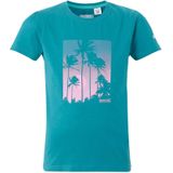 Regatta - Bosley VIII - T-shirt - Kinder - 100% Katoen - Grafische Print - UV-bescherming 30+
