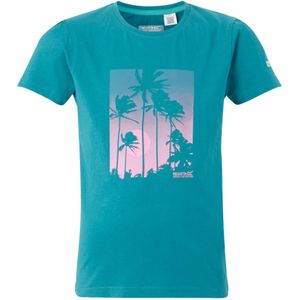 Regatta - Bosley VIII - T-shirt - Kinder - 100% Katoen - Grafische Print - UV-bescherming 30+
