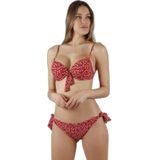 Admas - Push Up - Badpak - Zomerbloemen - Twee-delig