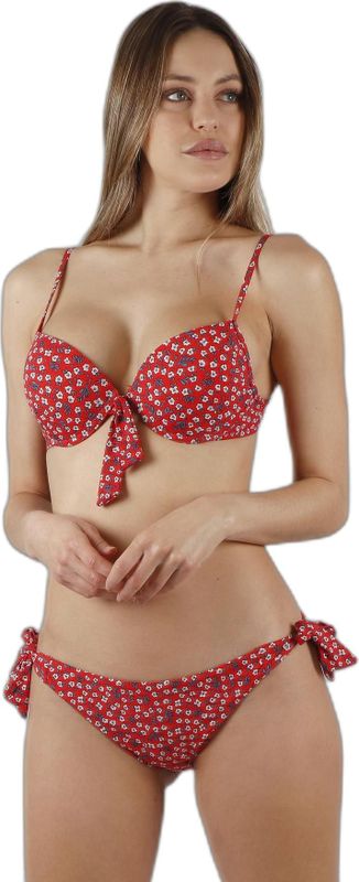 Admas - Push Up - Badpak - Zomerbloemen - Twee-delig