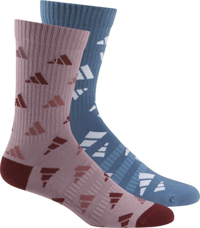 adidas - Graphic - Sokken - Halverwege de Kuit - Set van 2