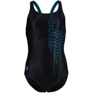 1-delig meisjes zwempak Arena Pro Back Graphic L