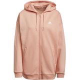 adidas - Essentials Small Logo Full-Zip - Damesjas - Fleece