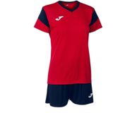 Joma - Phoenix - Damesset - Jersey en Short - Korte Mouwen - 100% Polyester
