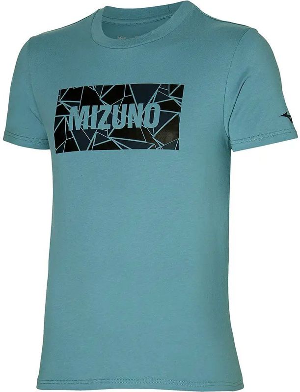 Mizuno - Athletic - Dames T-shirt - Sportieve Stijl - Zacht Katoen