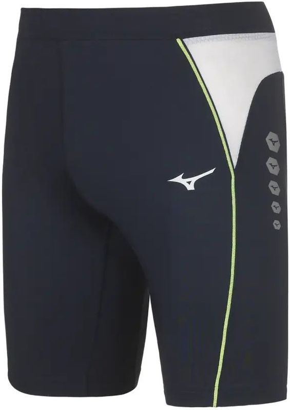 Mizuno - JPN Mid Tight - Korte Broek - Licht - Elastisch - 88% Polyester, 12% Spandex
