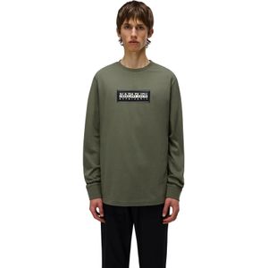 T-shirt met lange mouwen Napapijri S-Box Logo