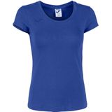 Joma - Verona - T-shirt - Wit - Jersey - Korte Mouwen - Geborduurd Logo