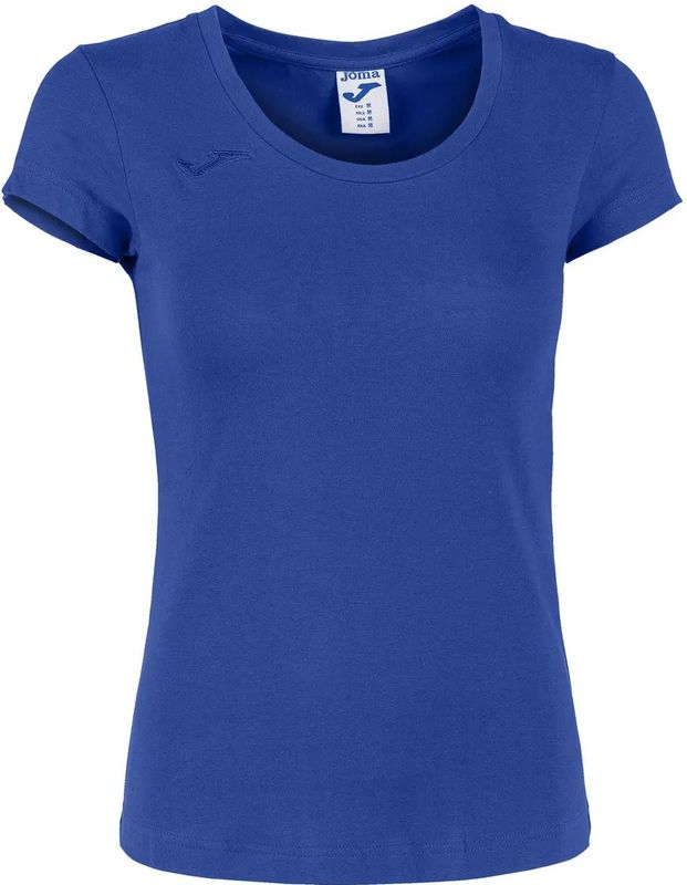 Joma - Verona - T-shirt - Wit - Jersey - Korte Mouwen - Geborduurd Logo