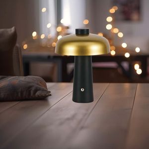 Tafellamp - Modern - Zwart - Met LED Verlichting