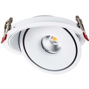 V-TAC VT-2512-W LED Downlights - Verstelbare Downlight - IP20 - 12 Watt - 785 Lumen - 3IN1