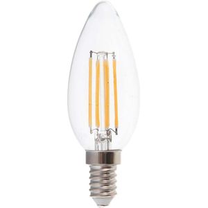 Kroonluchter - Verchroomd - Glas - 5 Lichtpunten