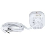 4 Weg verlengstekkerdozen - USB - IP20 - Wit - 1,4 m draad - Stekkerdoos - Power Cube