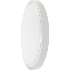V-TAC VT-8624S-W-RD LED Rond Plafondlamp met sensor - 295mm - IP44 - Wit - 24W - 2400 Lumen - 3000K