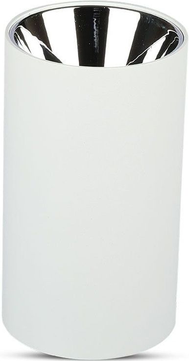 V-TAC VT-882-RC LED Spot - Opbouwbevestigingen - Wit + Chroom - GU10 - IP20