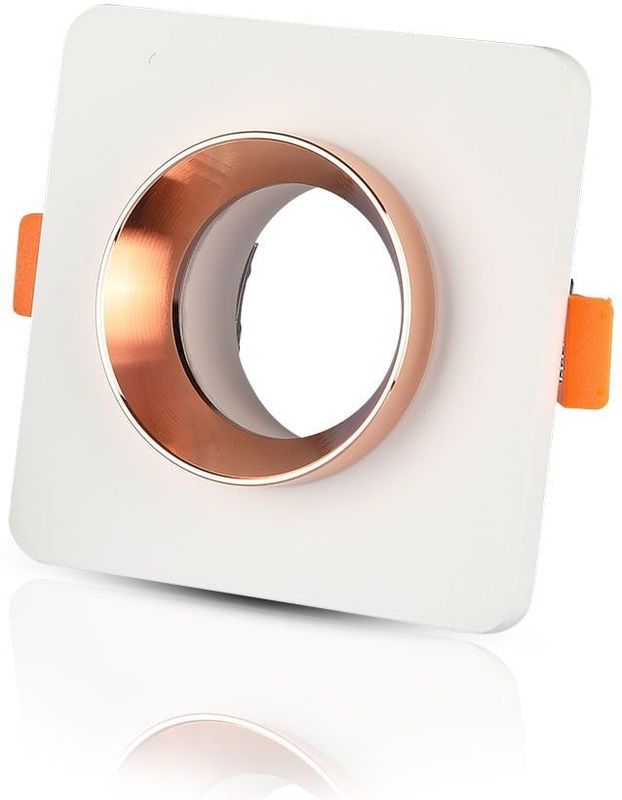 V-TAC - VT-862-MRW - LED Inbouwspot - Wit - Mat Roségoud - GU10 - IP20