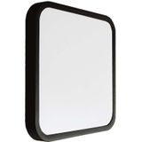 LED Vierkante Koepellamp - IP44 - Zwart Frame - 24W- 2500 Lumen - 6500K