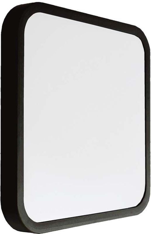LED Vierkante Koepellamp - IP44 - Zwart Frame - 24W- 2500 Lumen - 6500K